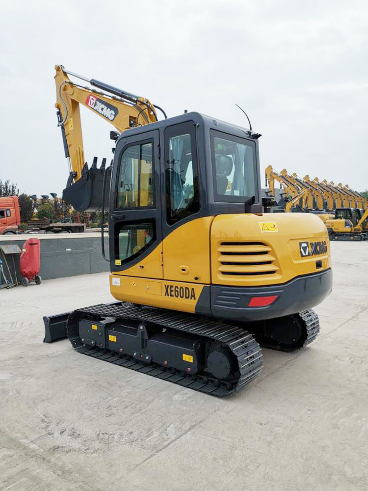 XCMG official 6-ton mini hydraulic excavator XE60DA crawler excavator machine price for sale